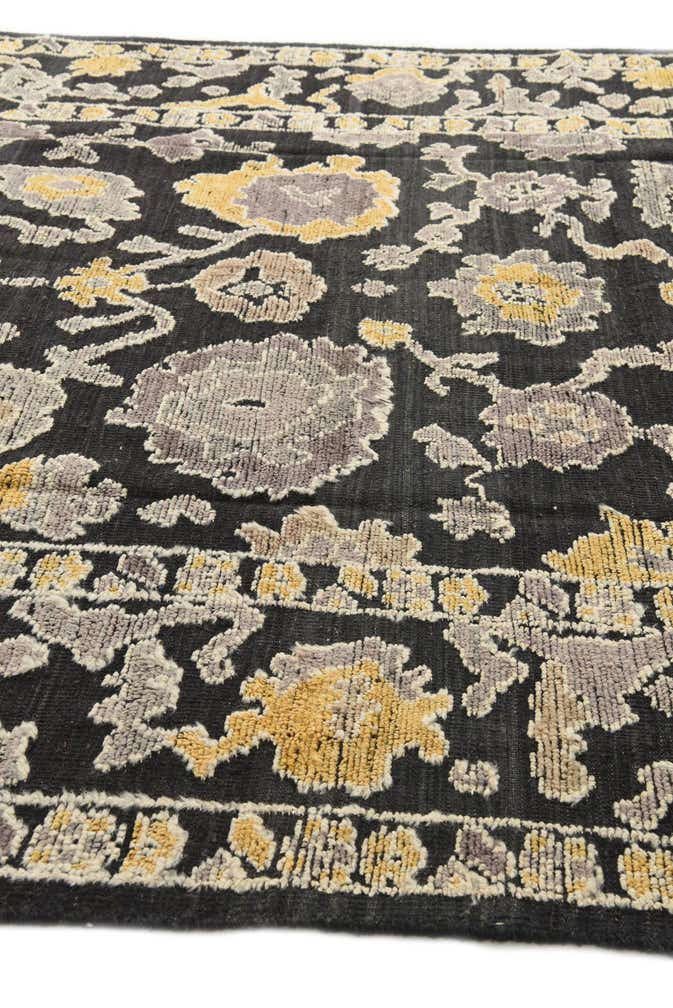 8' 1 x 10' 7 Hand Knotted Moroccan Wool Rug