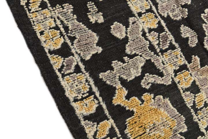 8' 1 x 10' 7 Hand Knotted Moroccan Wool Rug