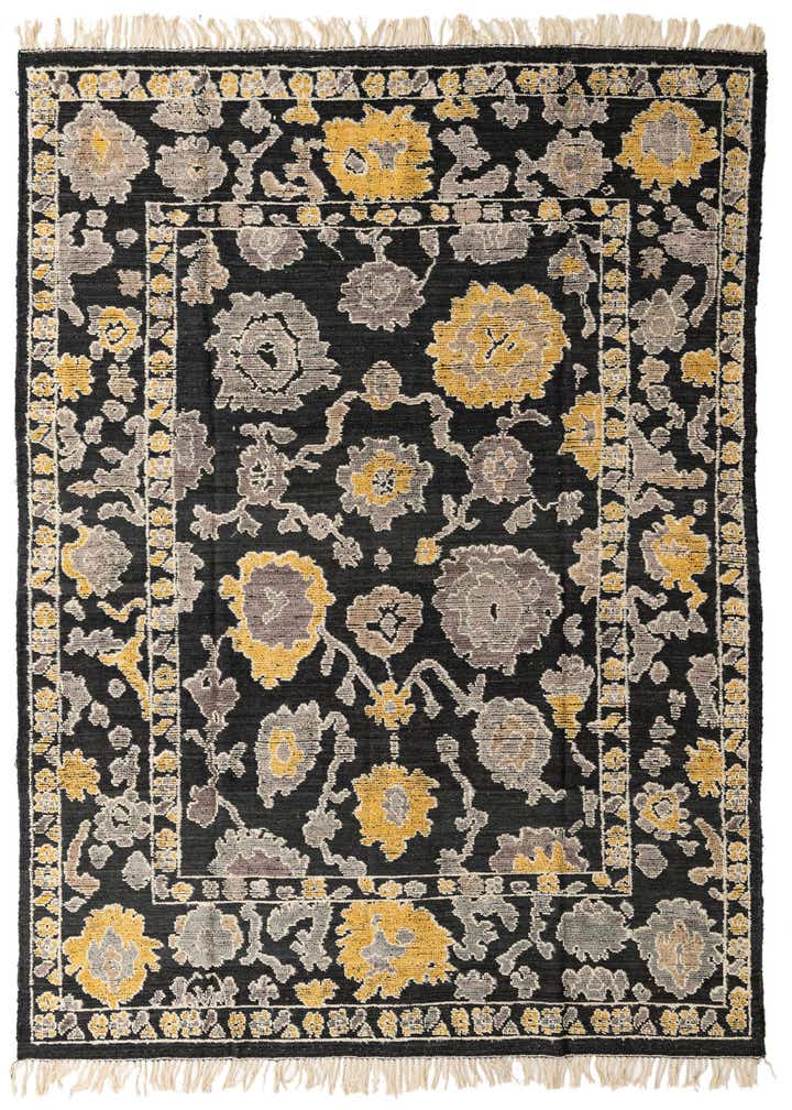 8' 1 x 10' 7 Hand Knotted Moroccan Wool Rug
