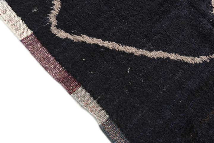 8' x 10' Hand Knotted Moroccan Wool Rug