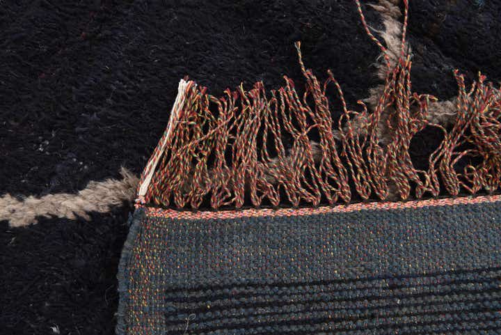 8' x 10' Hand Knotted Moroccan Wool Rug