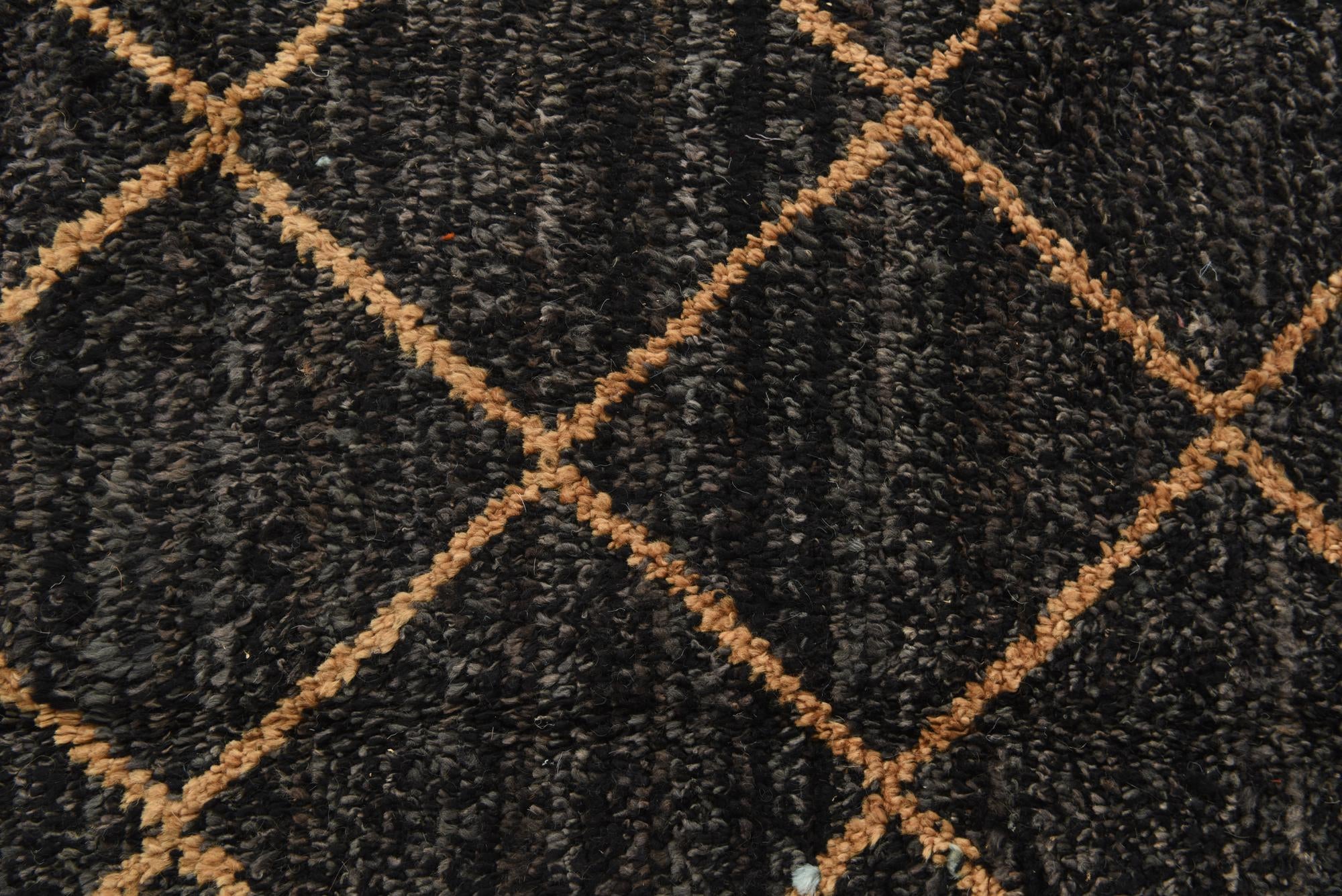 5' 2 x 8' 6 Hand Knotted Moroccan Wool Rug