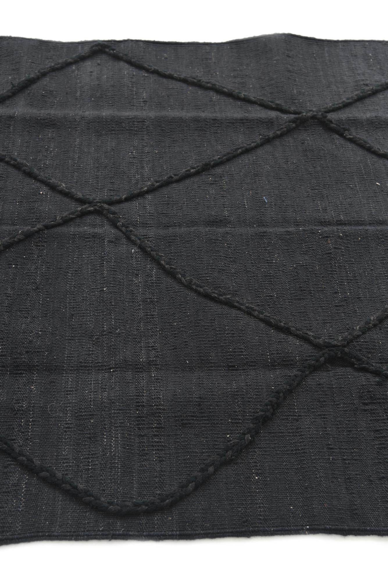 3' 6 x 5' Hand Woven Moroccan Wool Rug