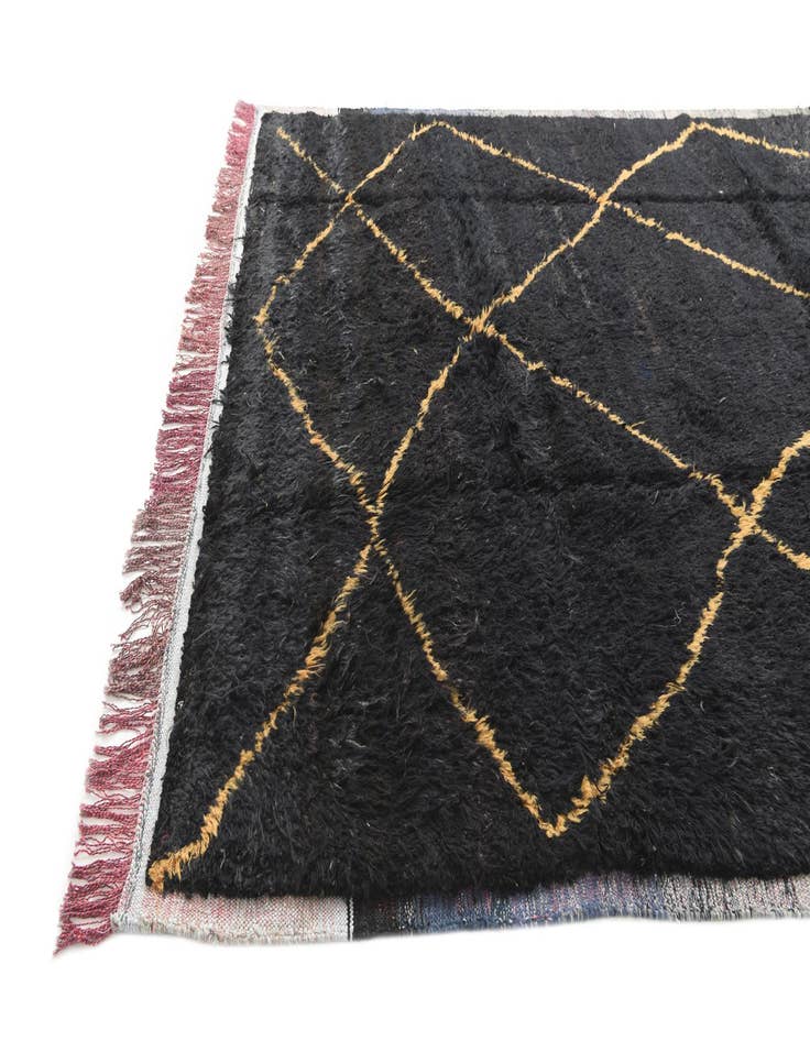 Detail image of 8' 6 x 10' 6  Hand Knotted Moroccan Wool Rug