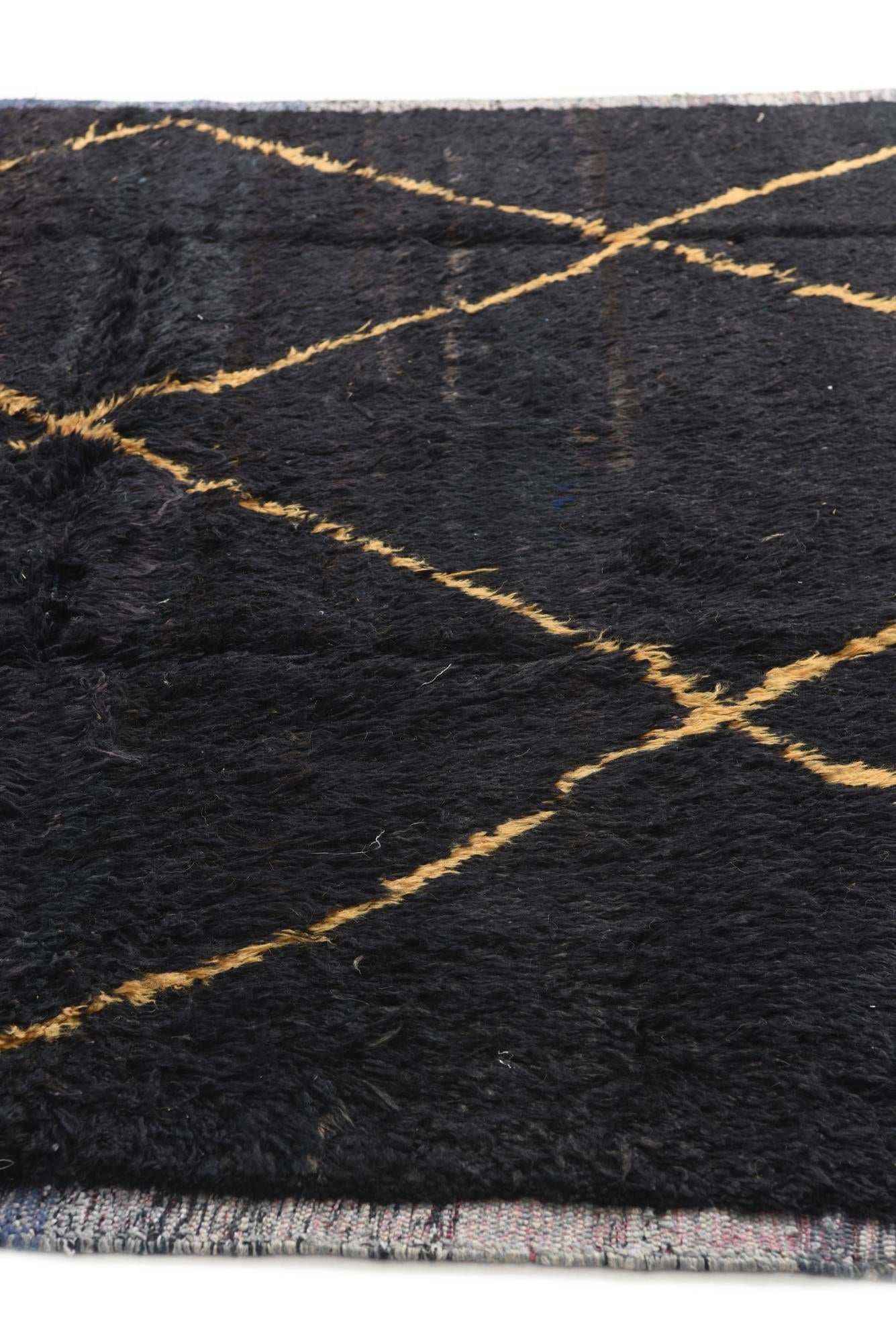 8' 6 x 10' 6 Hand Knotted Moroccan Wool Rug