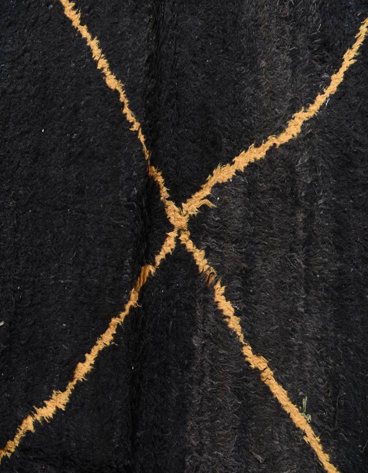 Detail image of 8' 6 x 10' 6  Hand Knotted Moroccan Wool Rug