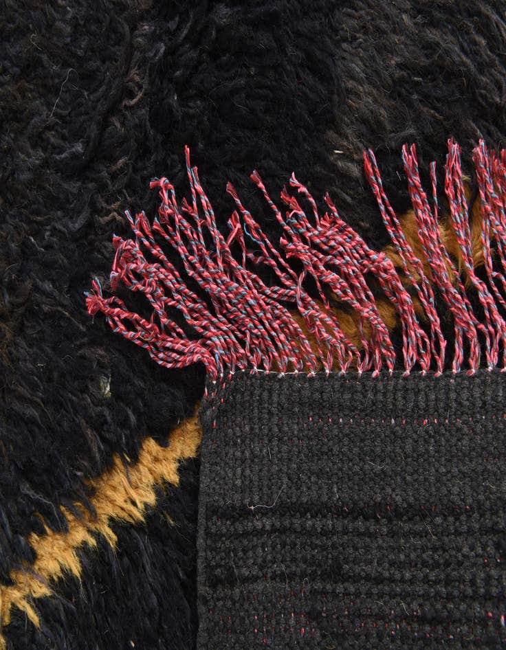 Detail image of 8' 6 x 10' 6  Hand Knotted Moroccan Wool Rug