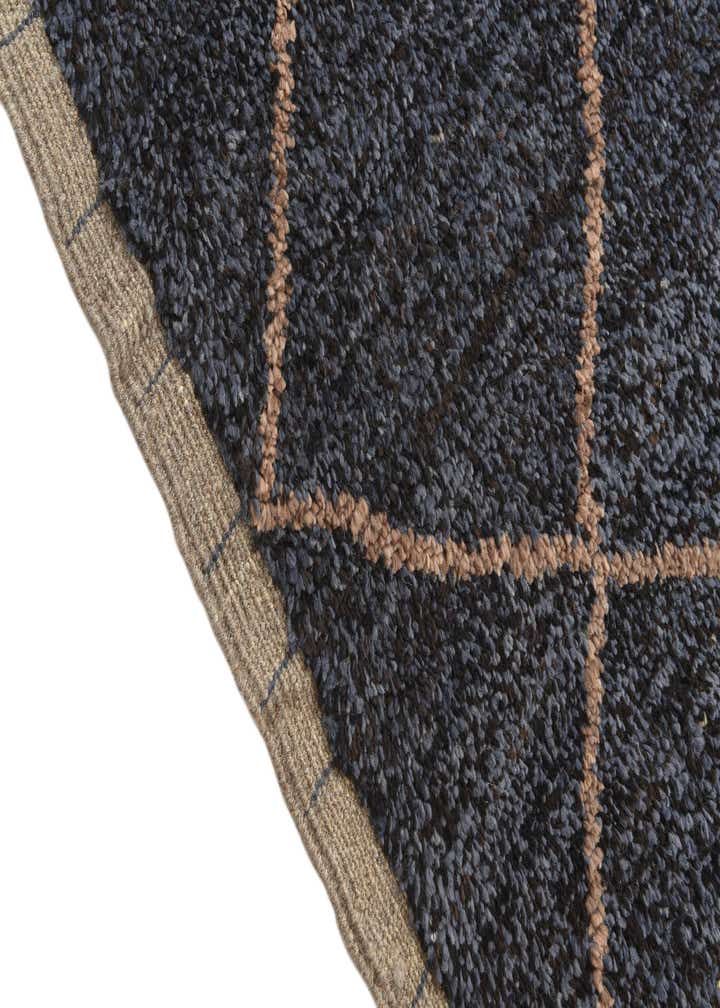 6' 2 x 9' 1 Hand Knotted Moroccan Wool Rug