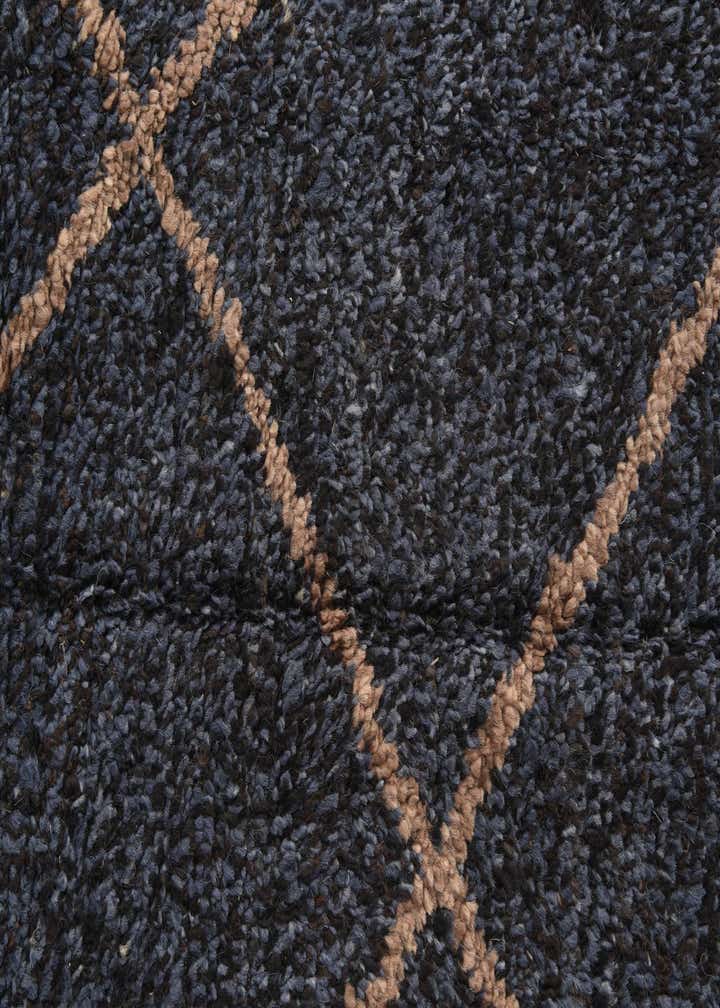 6' 2 x 9' 1 Hand Knotted Moroccan Wool Rug