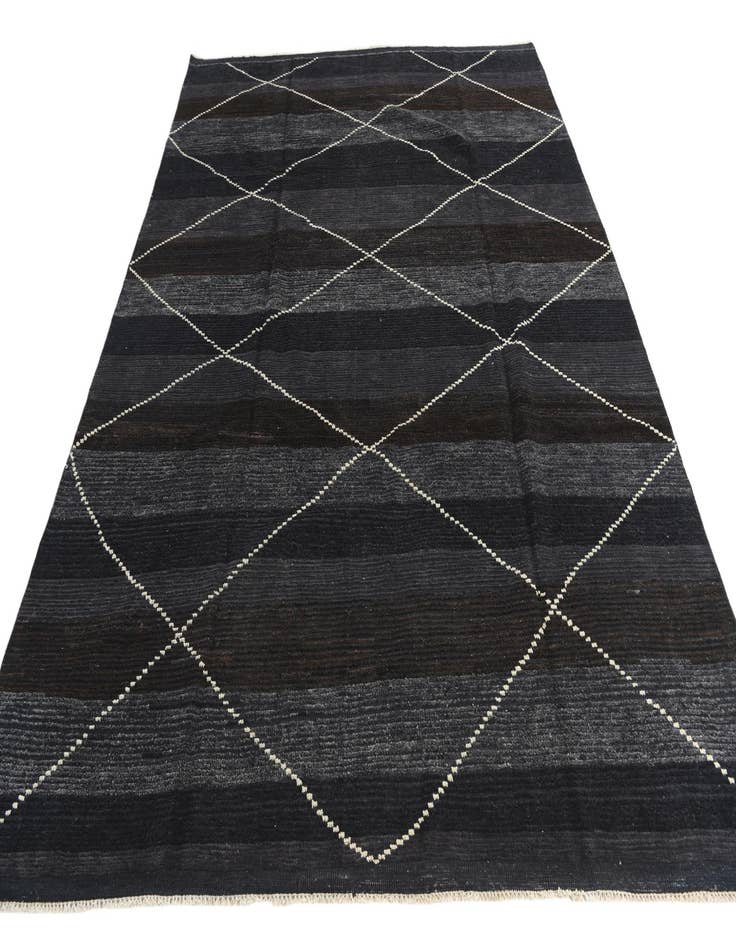 Detail image of 8' 2 x 10' 10  Hand Knotted Moroccan Wool Rug