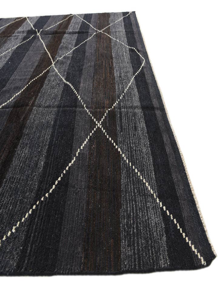 Detail image of 8' 2 x 10' 10  Hand Knotted Moroccan Wool Rug