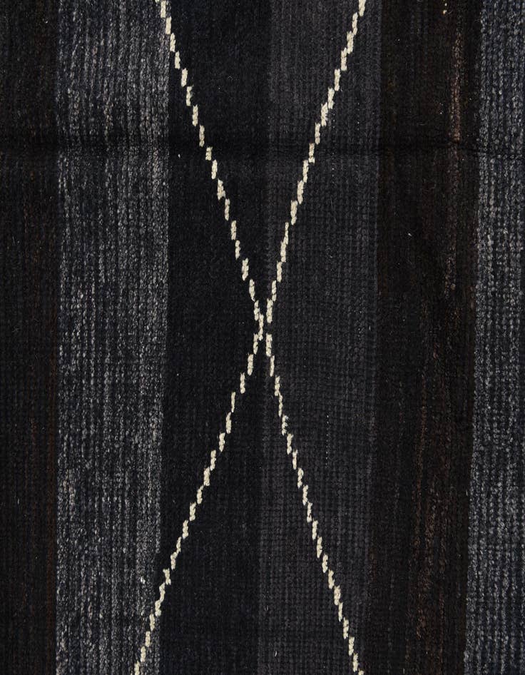 Detail image of 8' 2 x 10' 10  Hand Knotted Moroccan Wool Rug