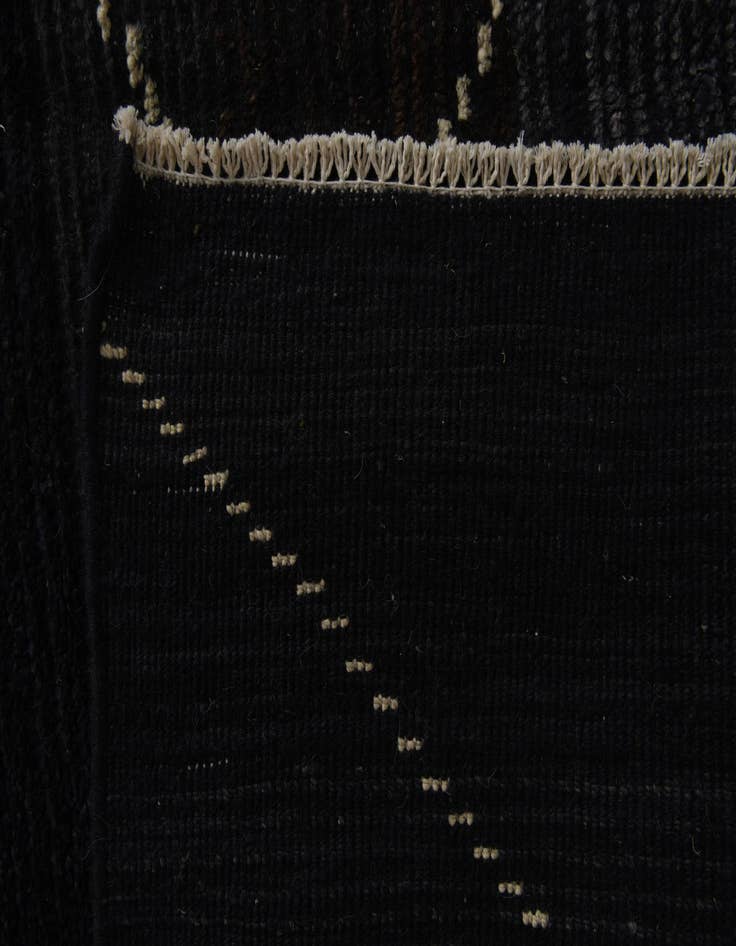 Detail image of 8' 2 x 10' 10  Hand Knotted Moroccan Wool Rug