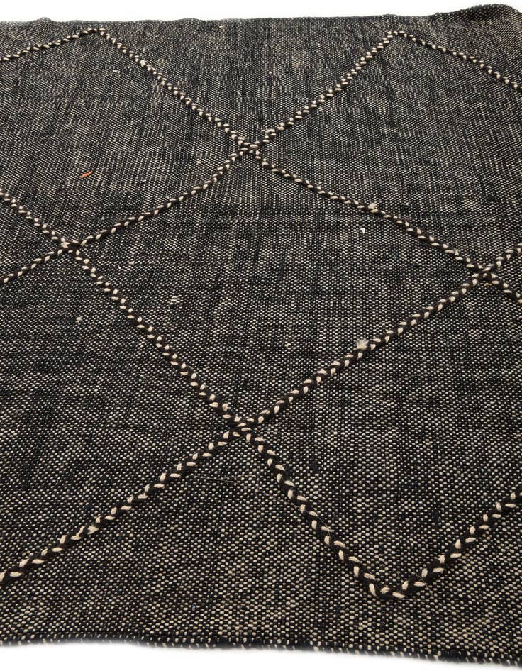 Detail image of 6' 9 x 9' 5  Hand Knotted Moroccan Wool Rug