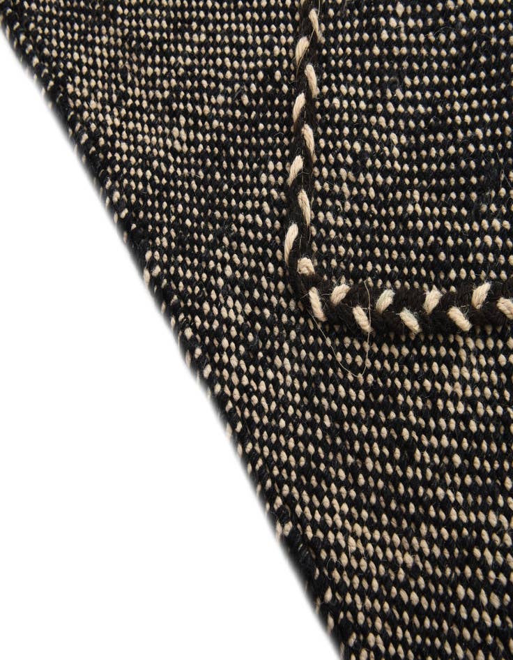 Detail image of 6' 9 x 9' 5  Hand Knotted Moroccan Wool Rug