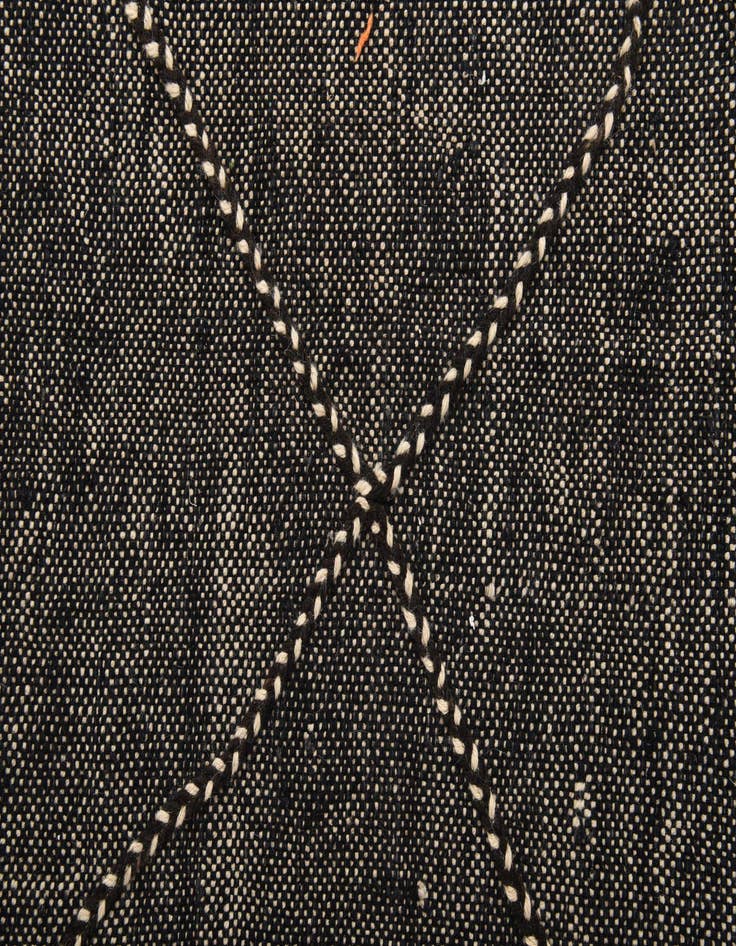 Detail image of 6' 9 x 9' 5  Hand Knotted Moroccan Wool Rug