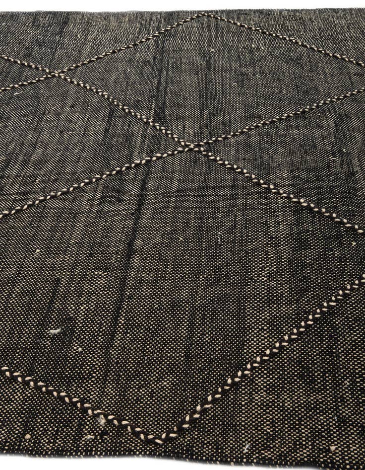 Detail image of 7' x 9' 8  Hand Knotted Moroccan Wool Rug