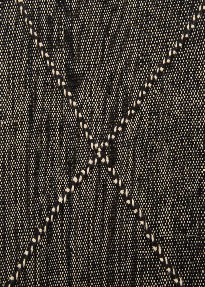 7' x 9' 8 Hand Knotted Moroccan Wool Rug