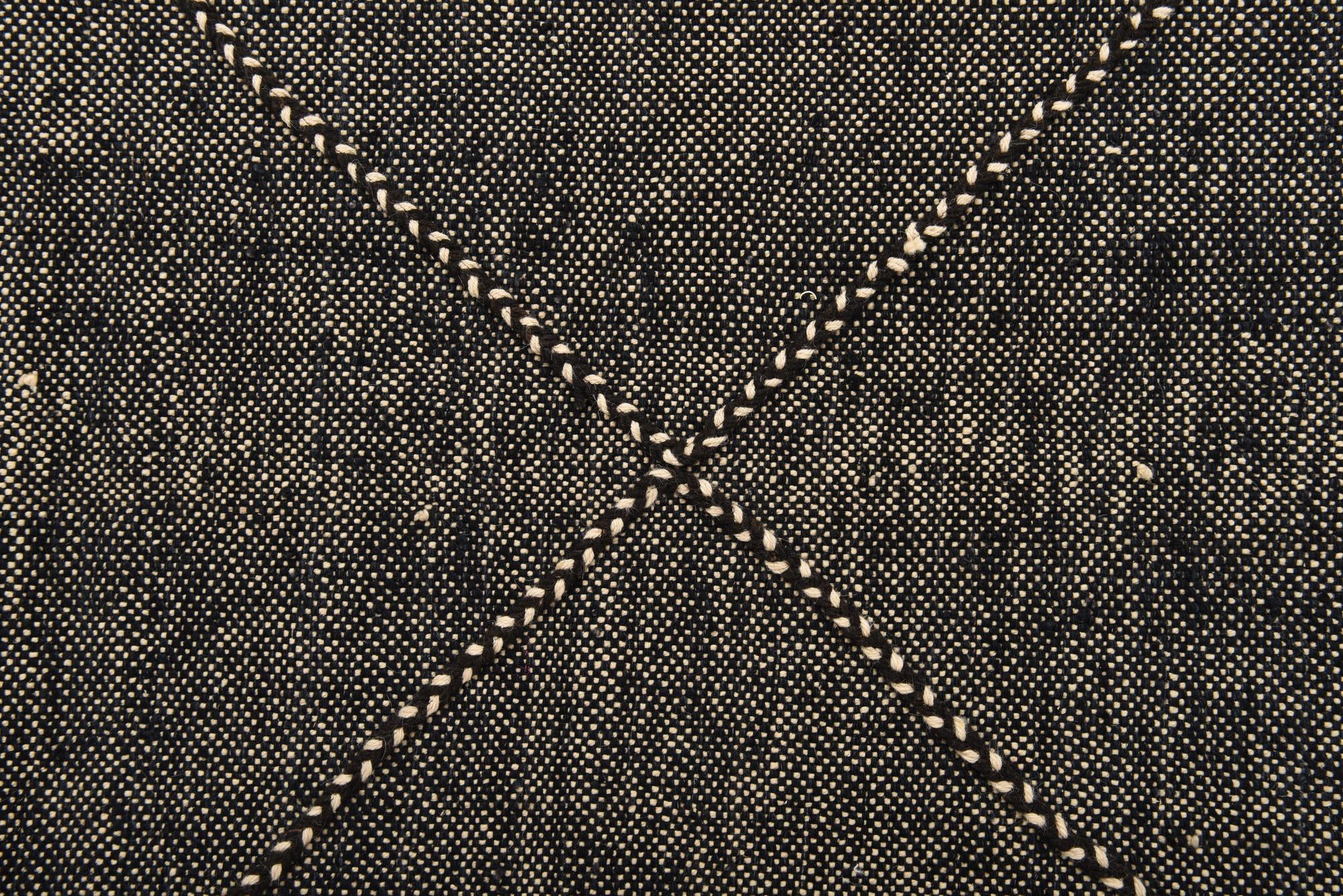 6' 1 x 7' 8 Hand Knotted Moroccan Wool Rug