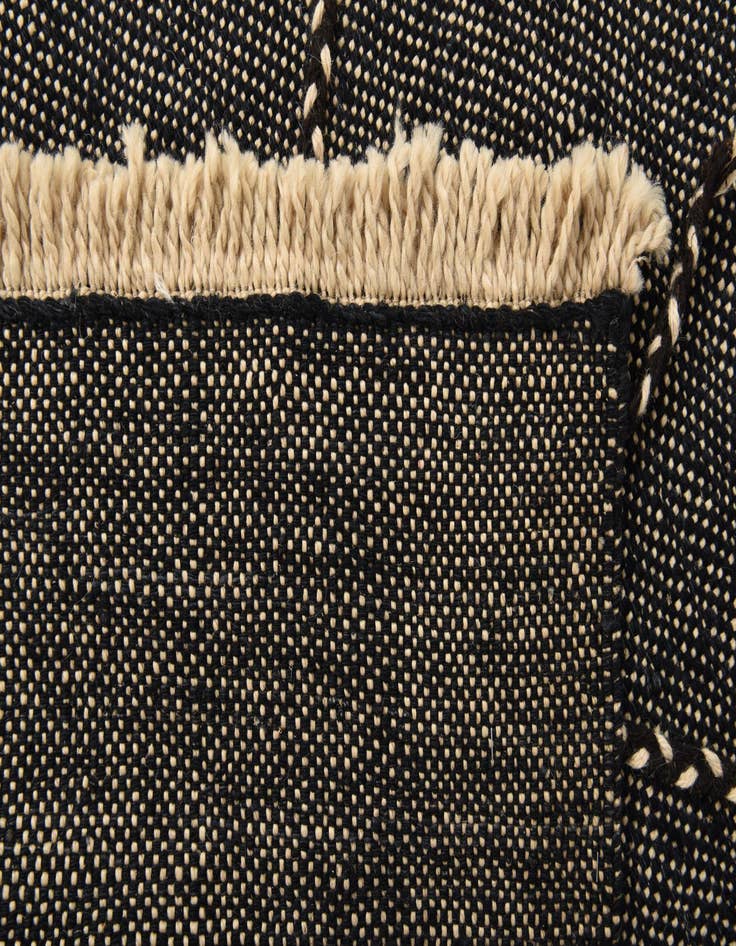 Detail image of 6' 1 x 7' 8  Hand Knotted Moroccan Wool Rug