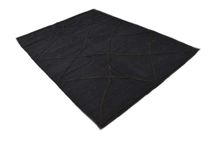 5' 8 x 7' 10 Hand Knotted Moroccan Wool Rug