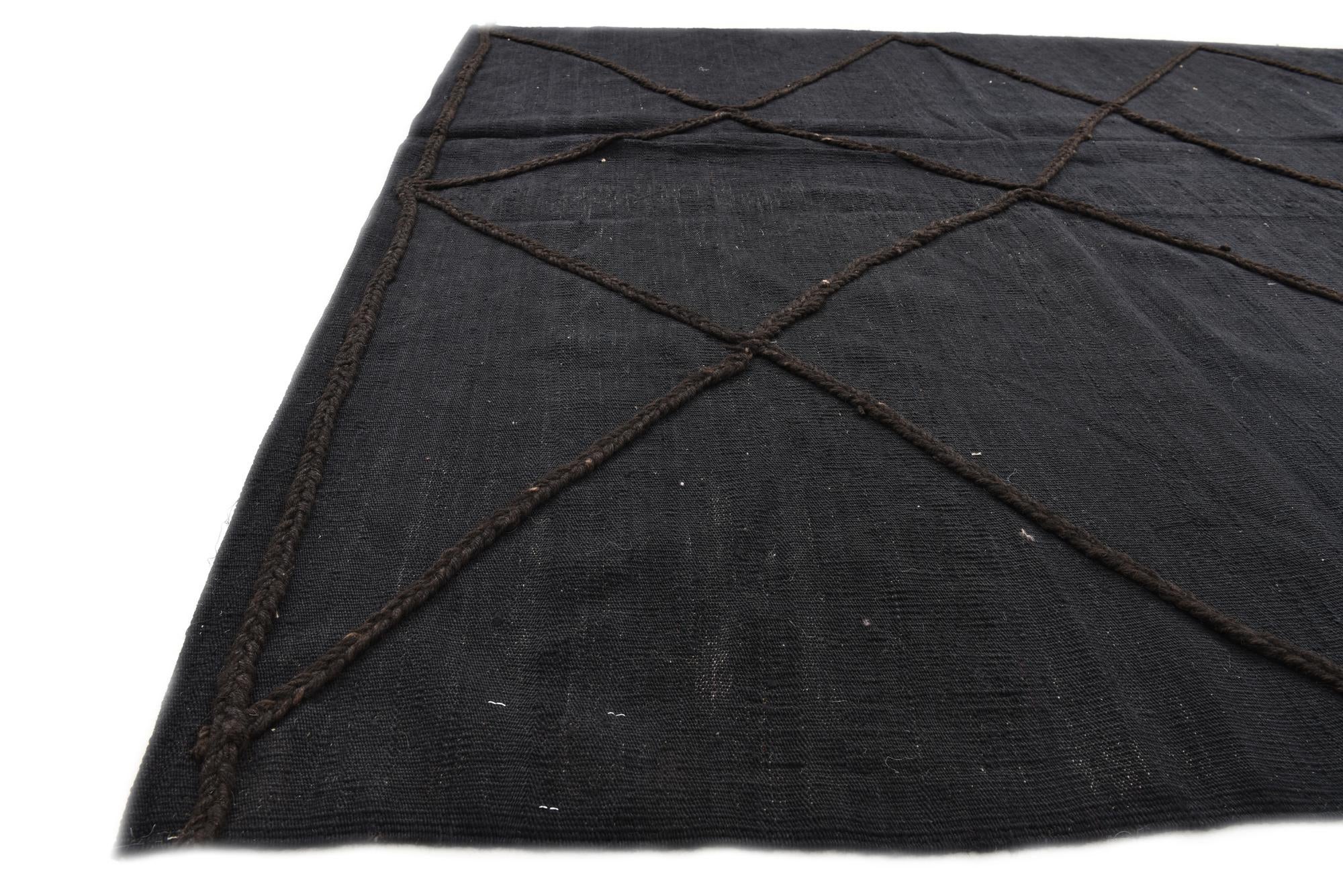 5' 8 x 7' 10 Hand Knotted Moroccan Wool Rug