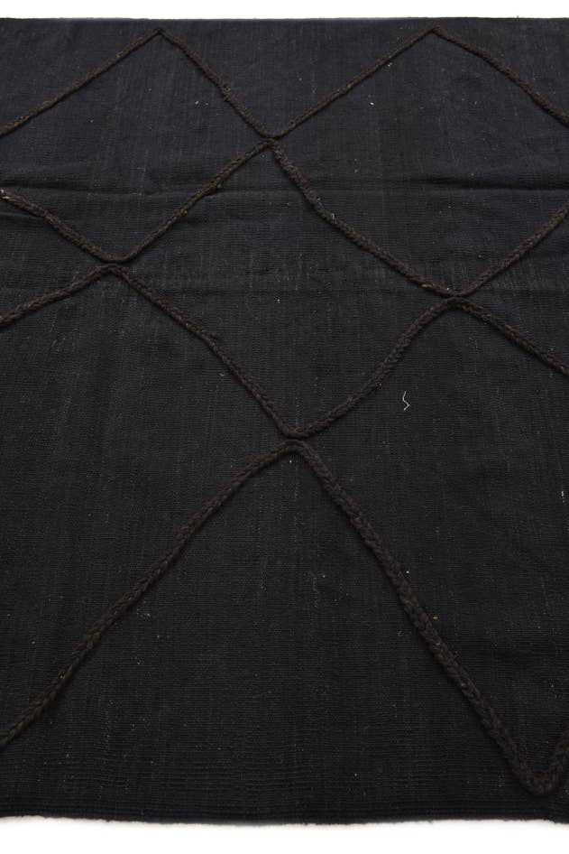 Detail image of 5' 8 x 7' 10 Hand Knotted Moroccan Wool Rug