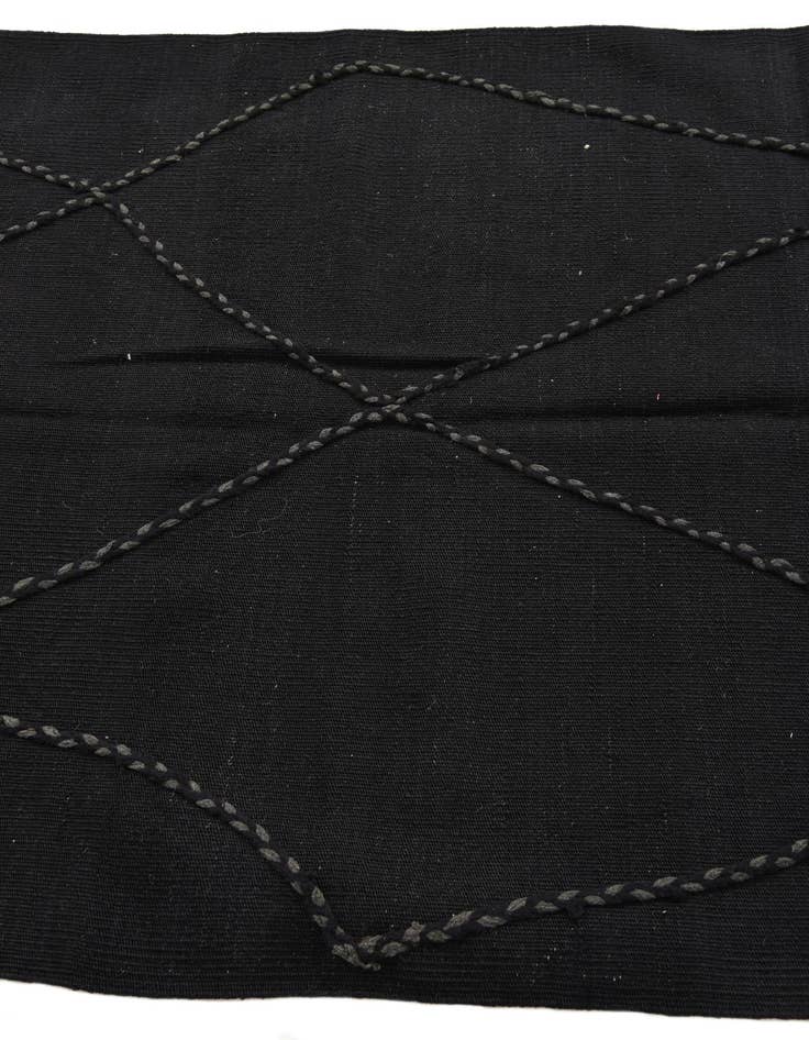 Detail image of 3' 5 x 4' 11  Hand Knotted Moroccan Wool Rug