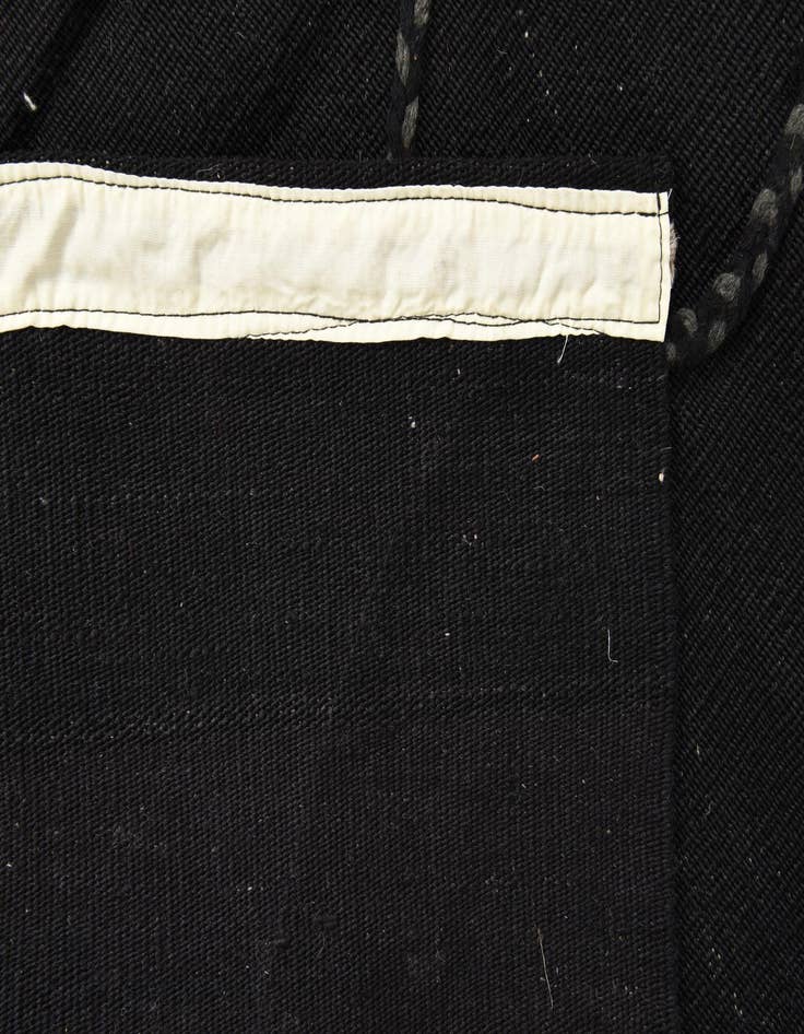 Detail image of 3' 5 x 4' 11  Hand Knotted Moroccan Wool Rug