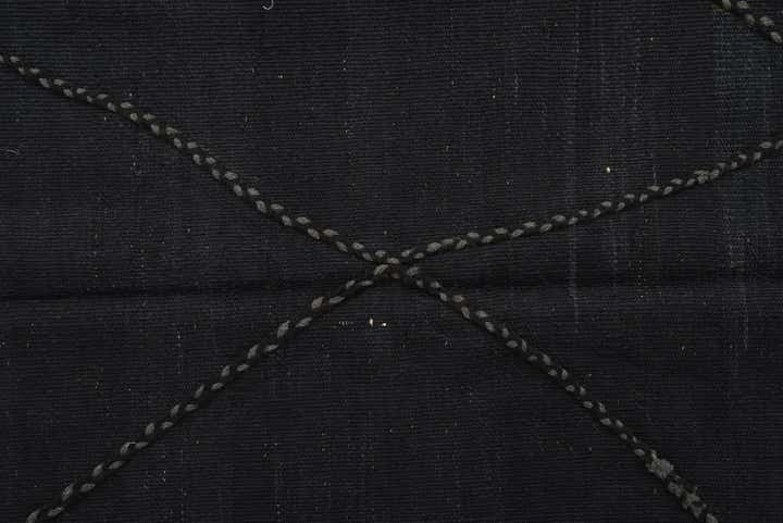 4' 1 x 5' 11 Hand Knotted Moroccan Wool Rug