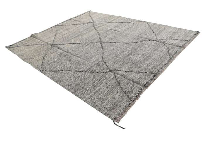 8' 2 x 9' 8 Hand Knotted Moroccan Wool Rug