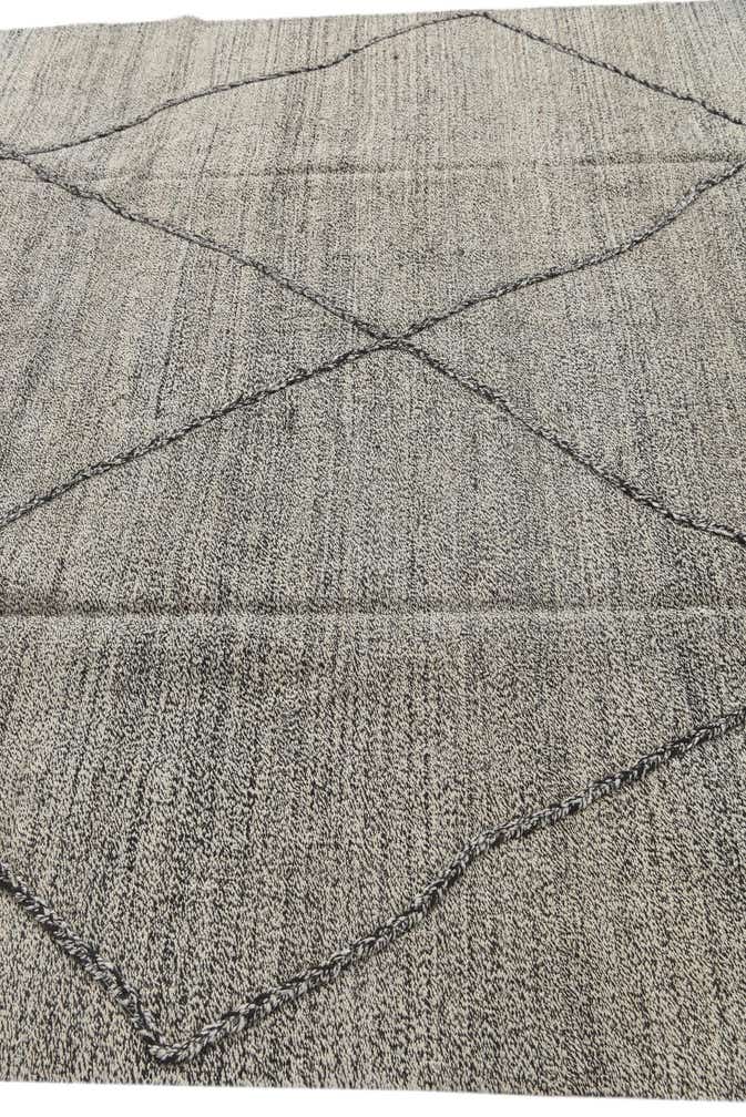 8' 2 x 9' 8 Hand Knotted Moroccan Wool Rug