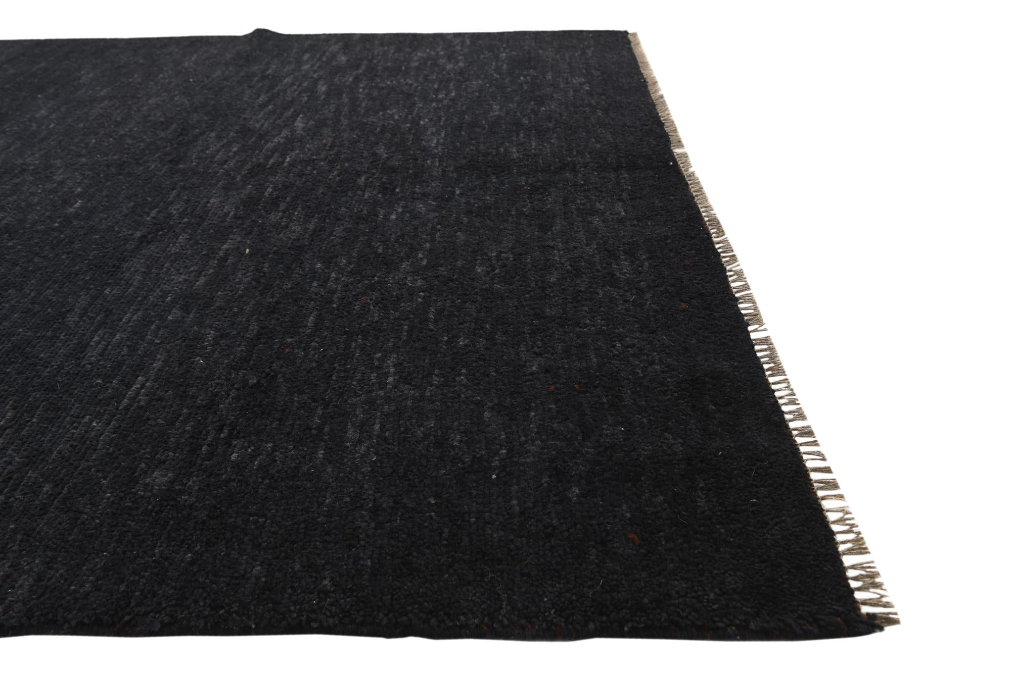 5' 9 x 8' 1 Hand Knotted Moroccan Wool Rug