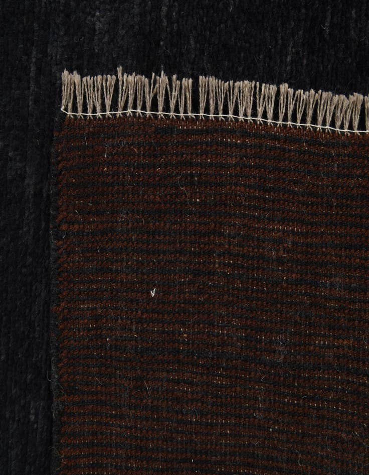 Detail image of 5' 9 x 8' 1  Hand Knotted Moroccan Wool Rug