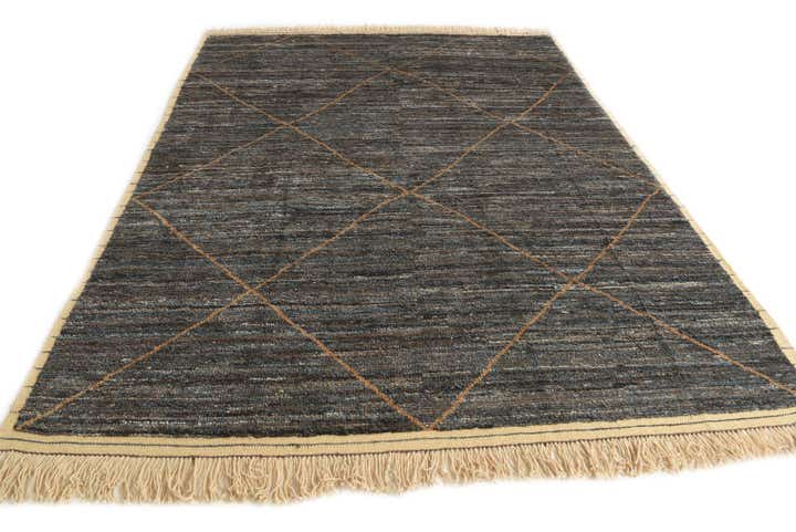 7' 10 x 10' 6 Hand Knotted Moroccan Wool Rug