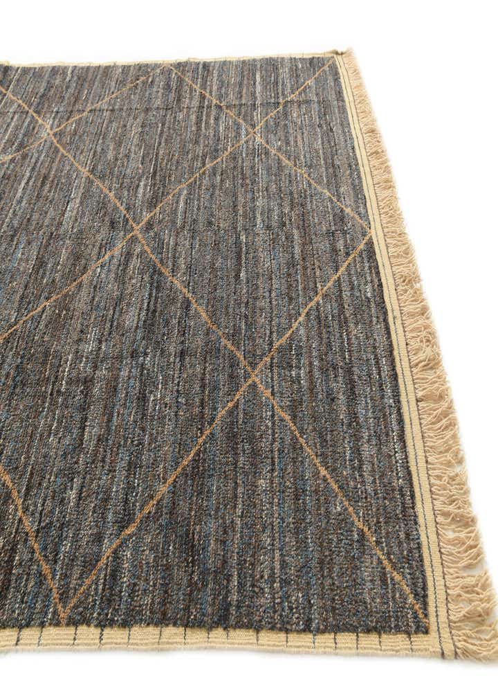 7' 10 x 10' 6 Hand Knotted Moroccan Wool Rug