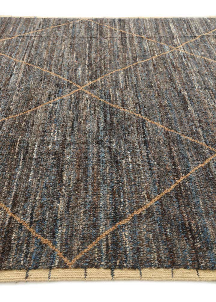 7' 10 x 10' 6 Hand Knotted Moroccan Wool Rug