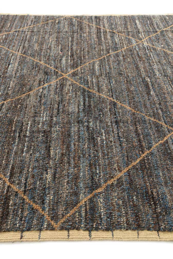 7' 10 x 10' 6 Hand Knotted Moroccan Wool Rug