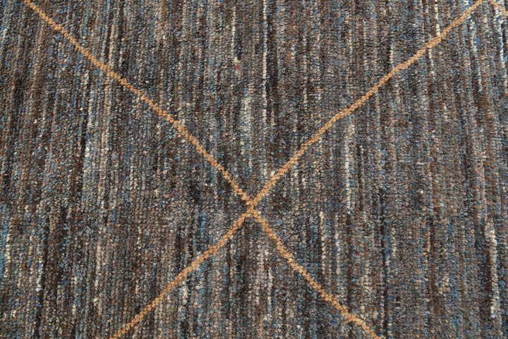 7' 10 x 10' 6 Hand Knotted Moroccan Wool Rug