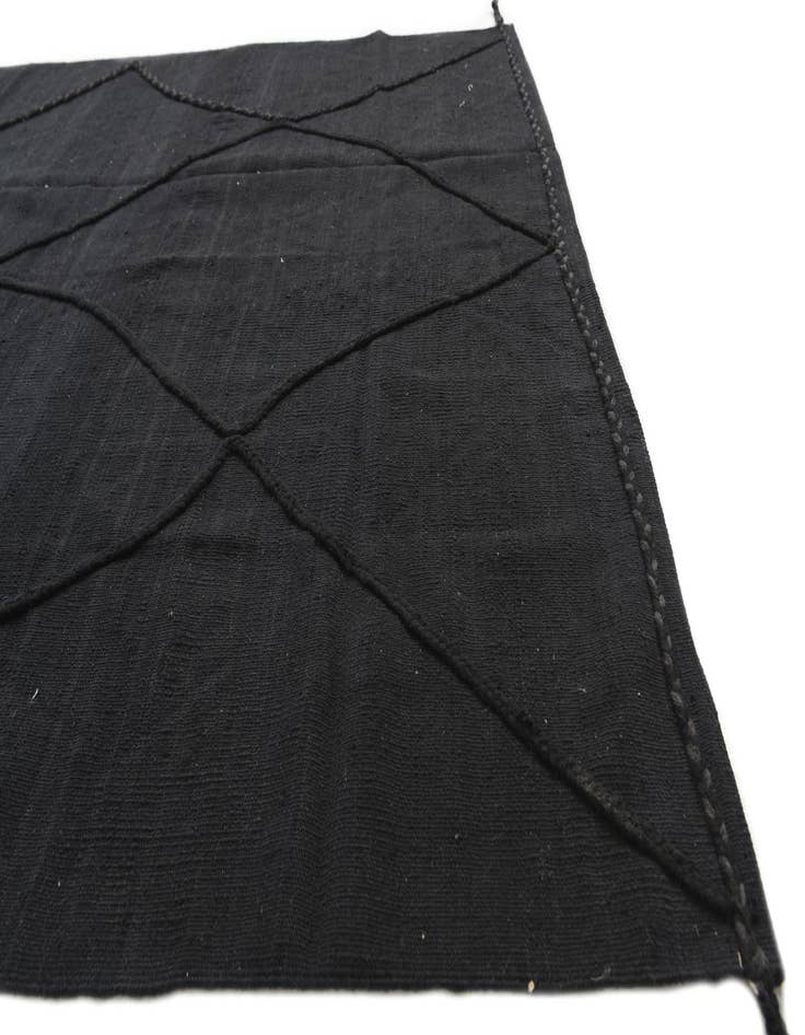 Detail image of 5' 8 x 8'  Hand Knotted Moroccan Wool Rug