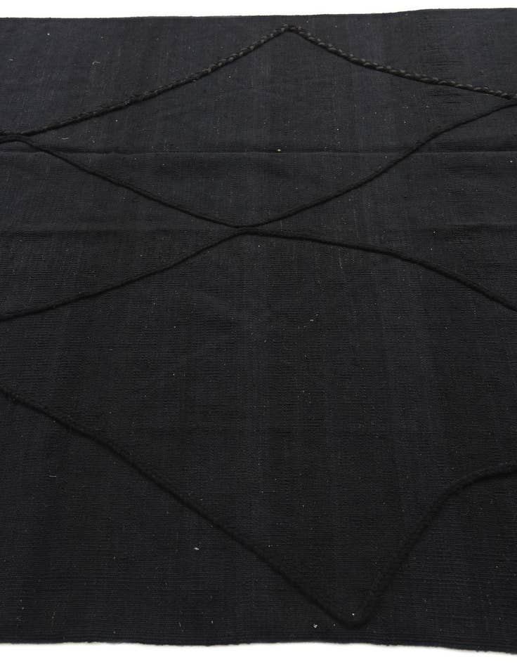 Detail image of 5' 8 x 8'  Hand Knotted Moroccan Wool Rug