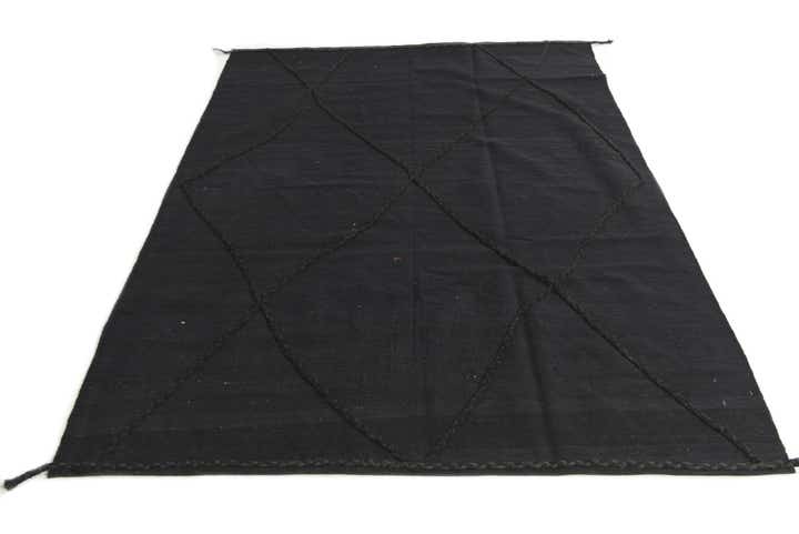 5' 6 x 7' 7 Hand Knotted Moroccan Wool Rug