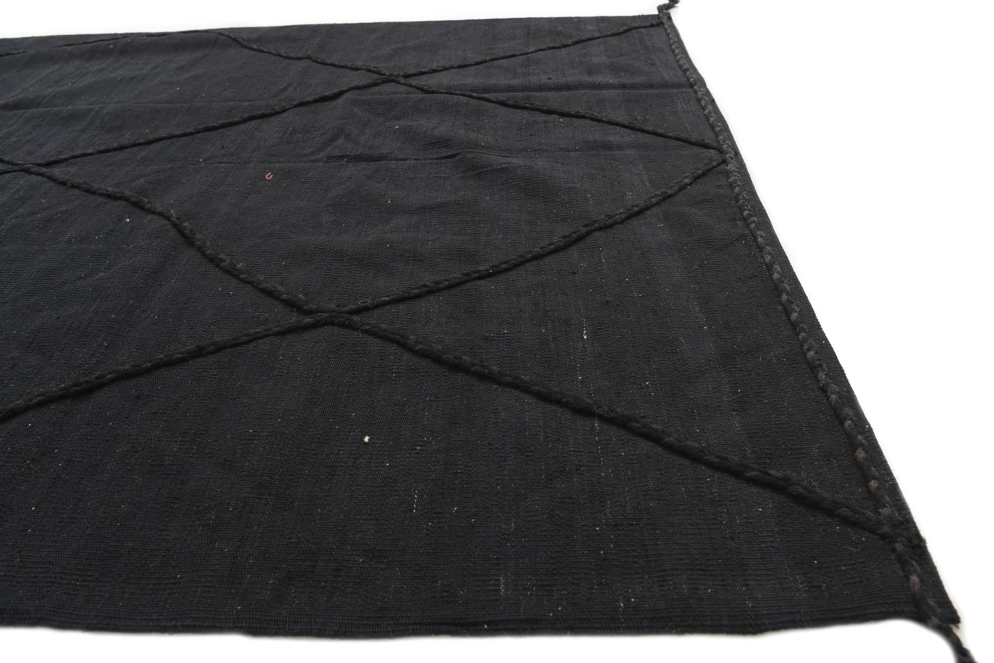 5' 6 x 7' 7 Hand Knotted Moroccan Wool Rug