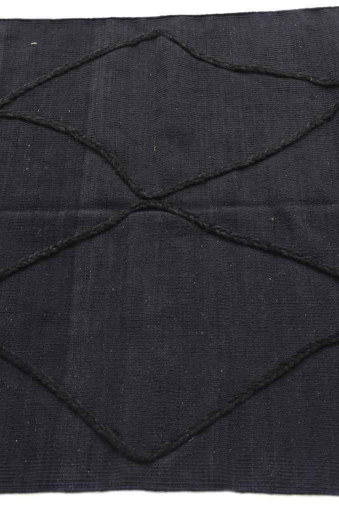 3' 5 x 5' Hand Knotted Moroccan Wool Rug