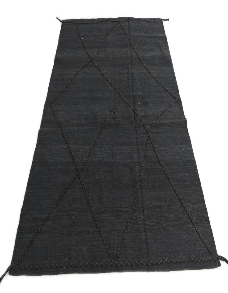 Detail image of 5' 8 x 7' 10  Hand Knotted Moroccan Wool Rug