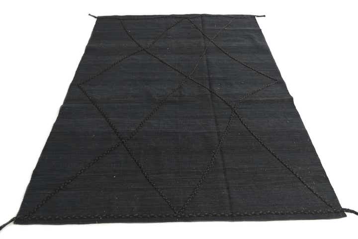 5' 8 x 7' 10 Hand Knotted Moroccan Wool Rug