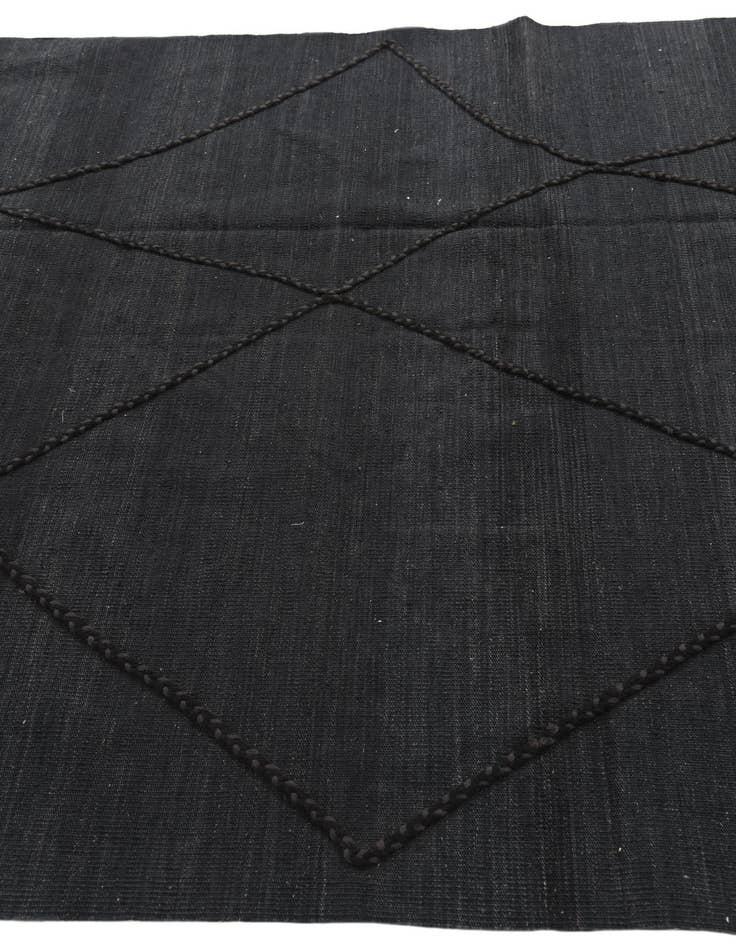 Detail image of 5' 8 x 7' 10  Hand Knotted Moroccan Wool Rug