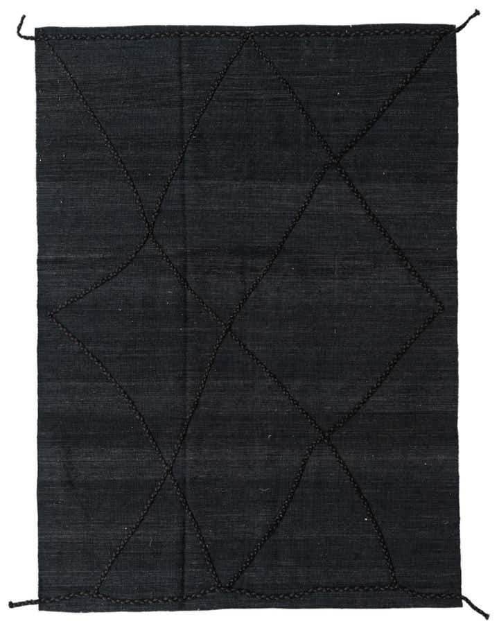 5' 8 x 7' 10 Hand Knotted Moroccan Wool Rug