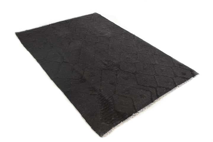 140cm x 205cm Noué main Marocain Tapis Laine