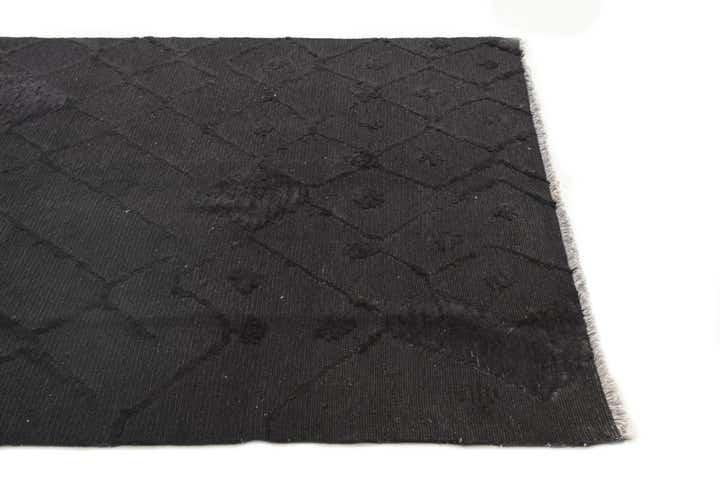 140cm x 205cm Noué main Marocain Tapis Laine